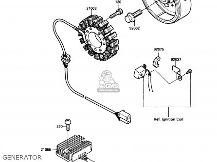 GENERATOR - EL250B3 ELIMINATOR 1989 USA CALIFORNIA