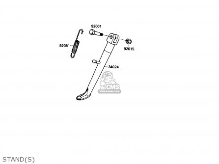 STAND(S) - EL250B3 ELIMINATOR 1989 USA CALIFORNIA