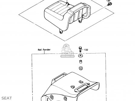 SEAT - EL250B3 ELIMINATOR 1989 USA CALIFORNIA