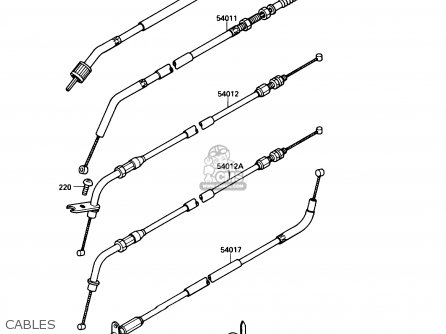 CABLES - EL250B3 ELIMINATOR 1989 USA CALIFORNIA