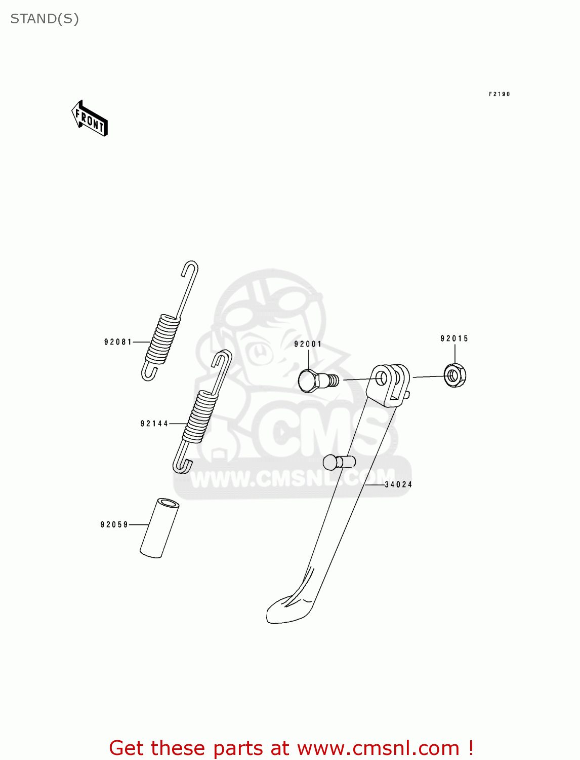 STAND(S) EL250D1 ELIMINATOR 1990 FG