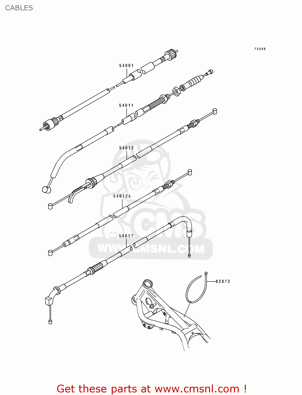 CABLES EL250D1 ELIMINATOR 1990 FG
