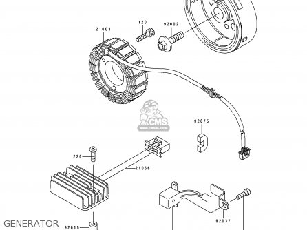 GENERATOR - EL250D1 ELIMINATOR 1990 FG