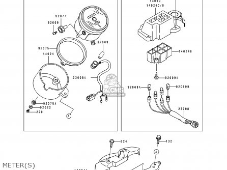 METER(S) - EL250D1 ELIMINATOR 1990 FG