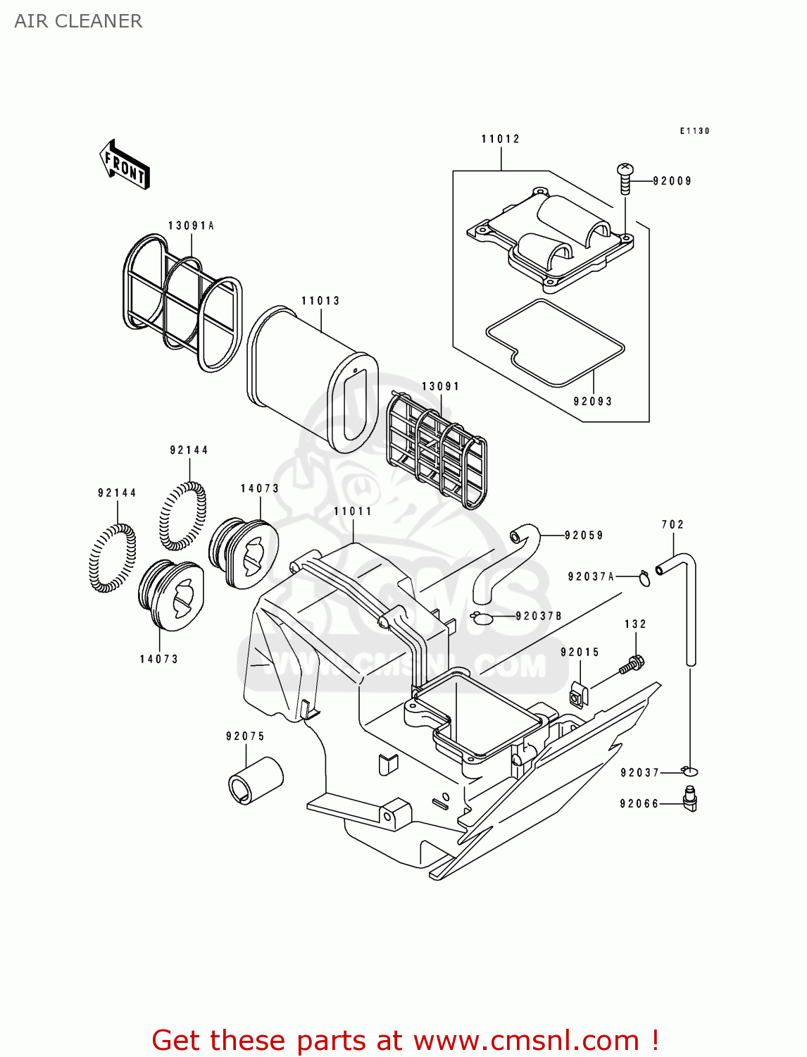 AIR CLEANER EL250D2 ELIMINATOR 1991 SWEDEN