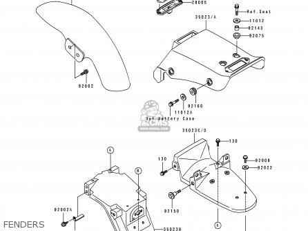 FENDERS - EL250D2 ELIMINATOR 1991 SWEDEN