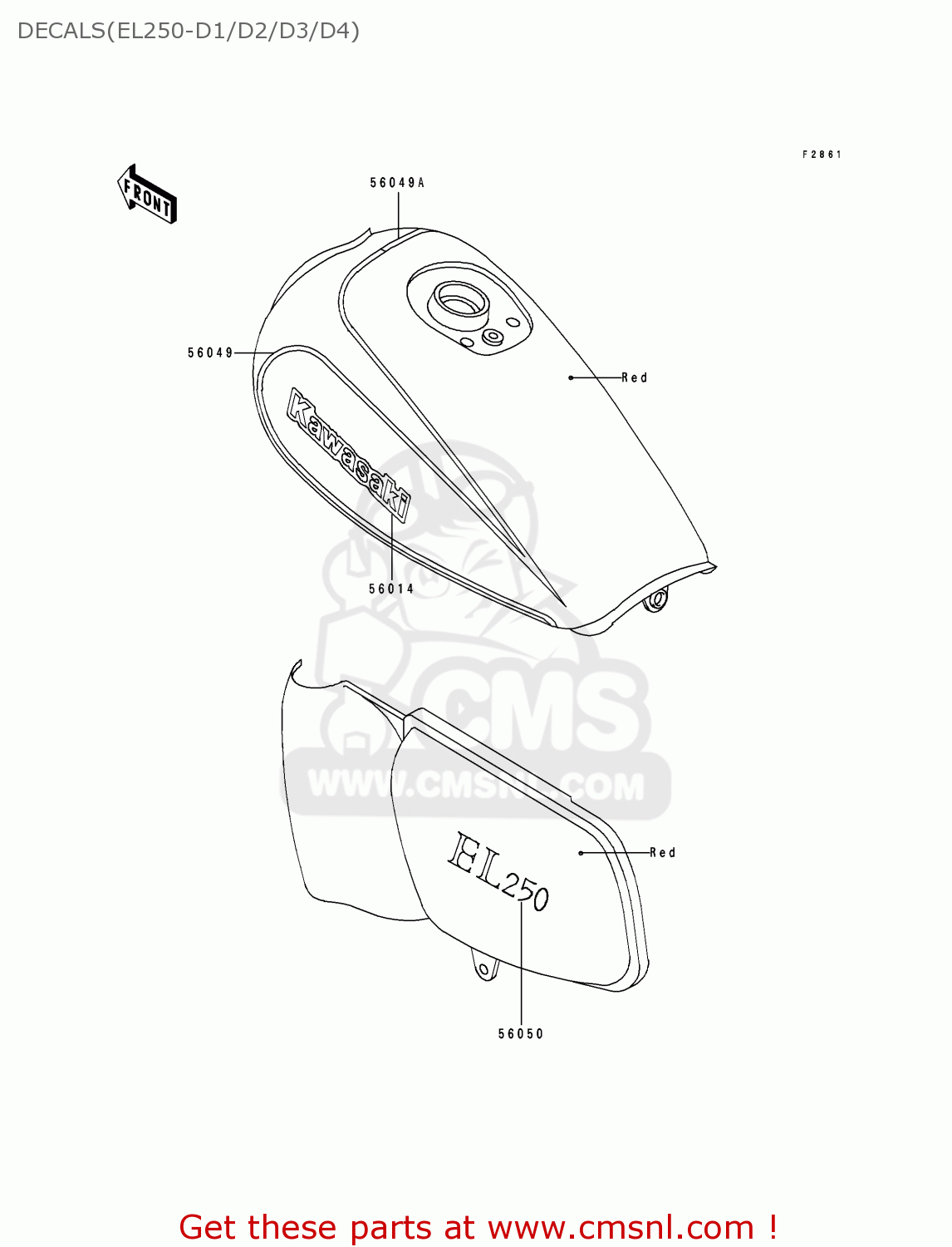 DECALS(EL250-D1/D2/D3/D4) EL250D4 ELIMINATOR 1993 UNITED KINGDOM GR