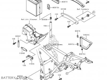 BATTERY CASE - EL250D5 ELIMINATOR 1994 UNITED KINGDOM NL FG GR IT SD