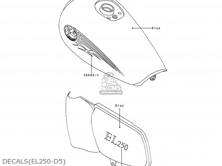 DECALS(EL250-D5) - EL250D5 ELIMINATOR 1994 UNITED KINGDOM NL FG GR IT SD