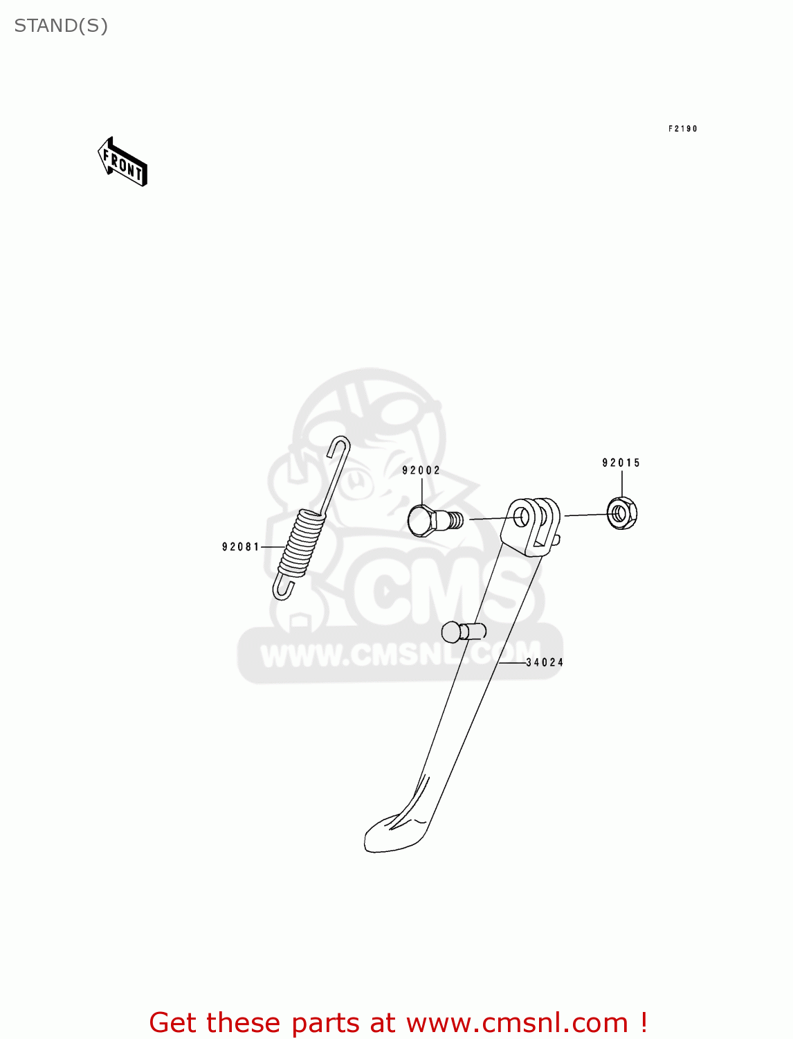 STAND(S) EL250D7 ELIMINATOR 1996 EUROPE GR