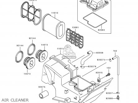 AIR CLEANER - EL250D7 ELIMINATOR 1996 EUROPE GR