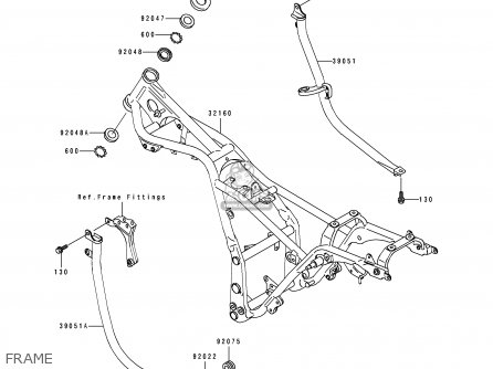 FRAME - EL250D7 ELIMINATOR 1996 EUROPE GR