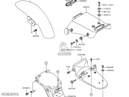 FENDERS - EL250D7 ELIMINATOR 1996 EUROPE GR