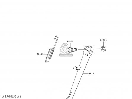 STAND(S) - EL250D7 ELIMINATOR 1996 EUROPE GR