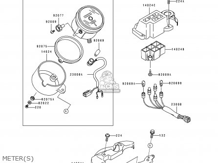 METER(S) - EL250D7 ELIMINATOR 1996 EUROPE GR
