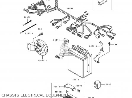 CHASSIS ELECTRICAL EQUIPMENT - EL250D7 ELIMINATOR 1996 EUROPE GR