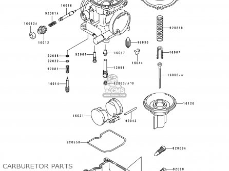 CARBURETOR PARTS - EL250E1 ELIMINATOR 1991 EUROPE FR IT