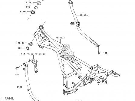 FRAME - EL250E1 ELIMINATOR 1991 EUROPE FR IT