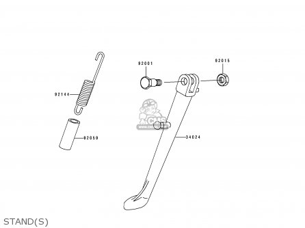 STAND(S) - EL250E1 ELIMINATOR 1991 EUROPE FR IT