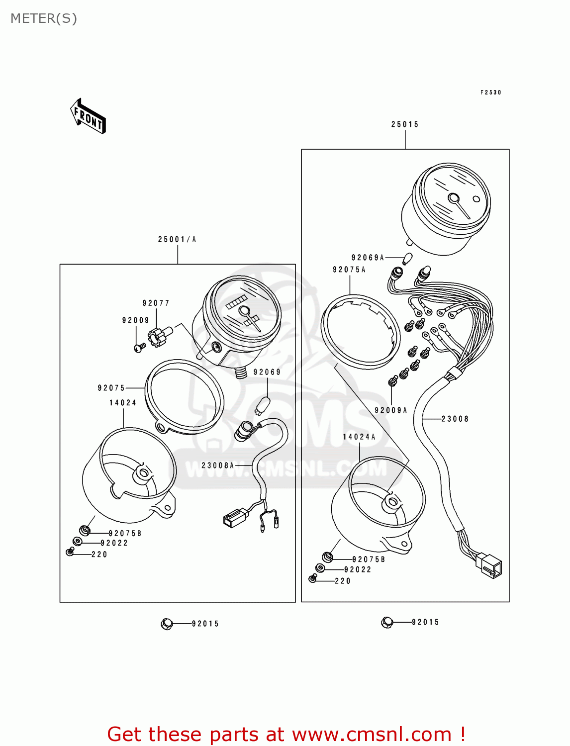 METER(S) EL250E2 ELIMINATOR 1992 CANADA