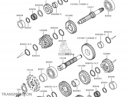 TRANSMISSION - EL250E2 ELIMINATOR 1992 EUROPE FR FG IT