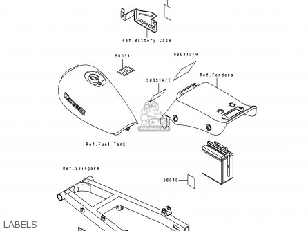LABELS - EL250E3 ELIMINATOR 1993 NETHERLANDS FG