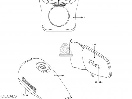 DECALS - EL250E3 ELIMINATOR 1993 NETHERLANDS FG