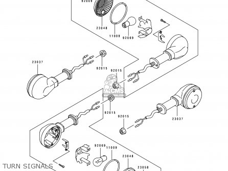 TURN SIGNALS - EL250E4 ELIMINATOR 1994 CANADA