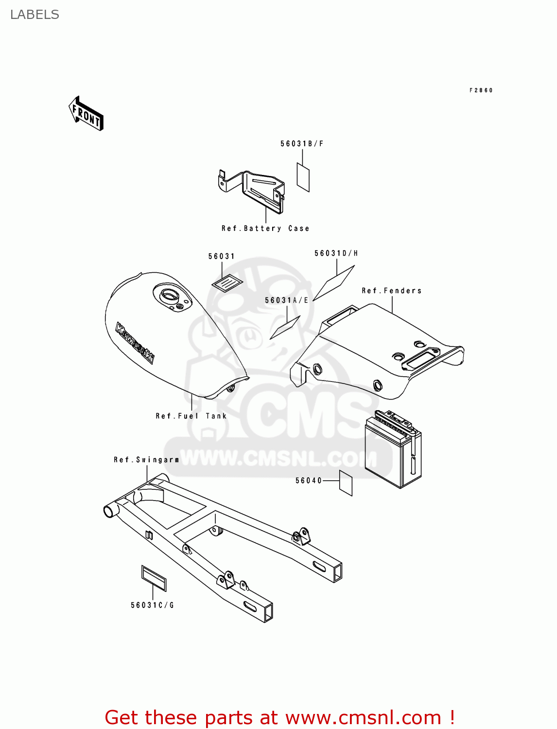 LABELS EL250E4 ELIMINATOR 1994 FRANCE GR
