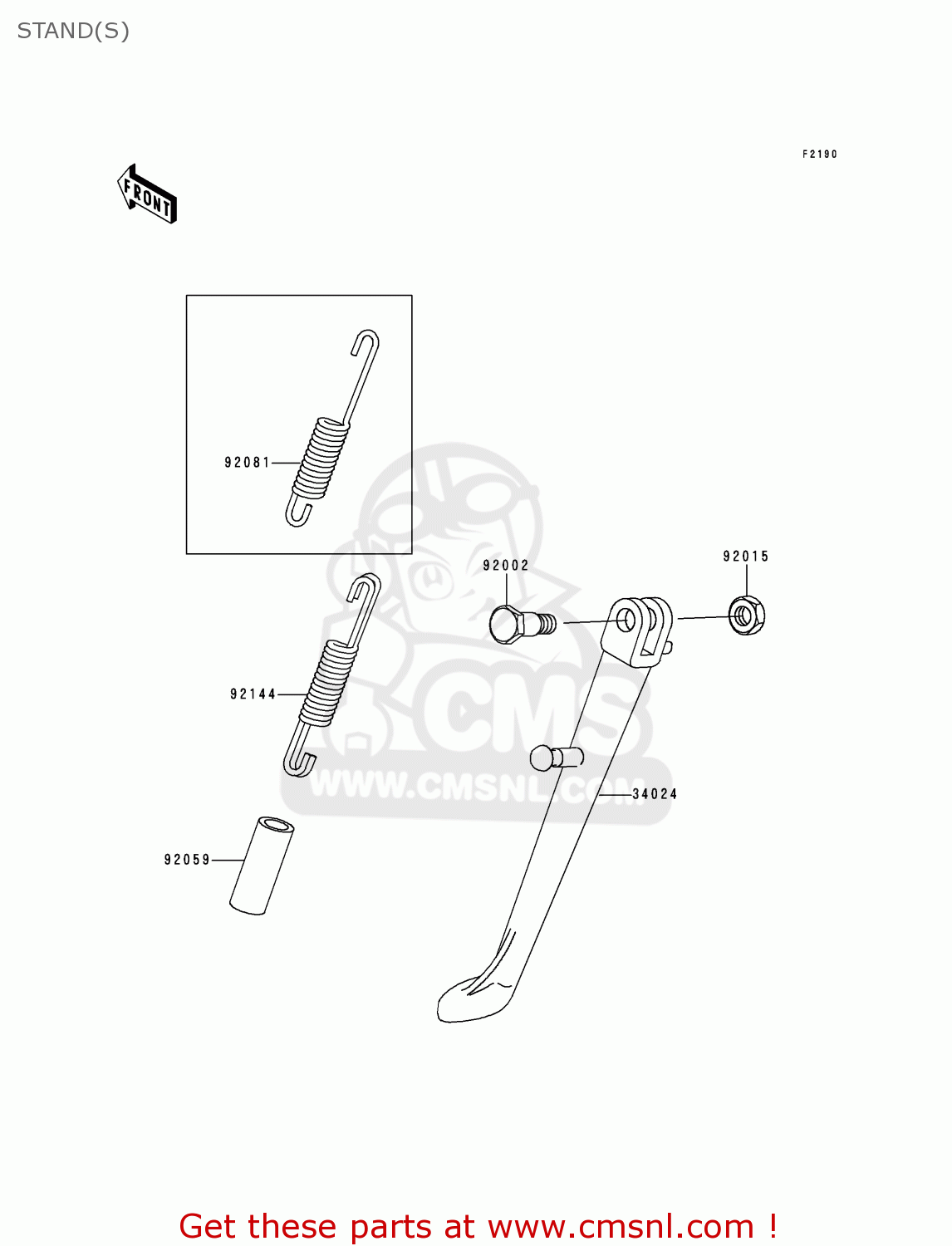 STAND(S) EL250F2 ELIMINATOR 1996 FRANCE NL AR FG IT