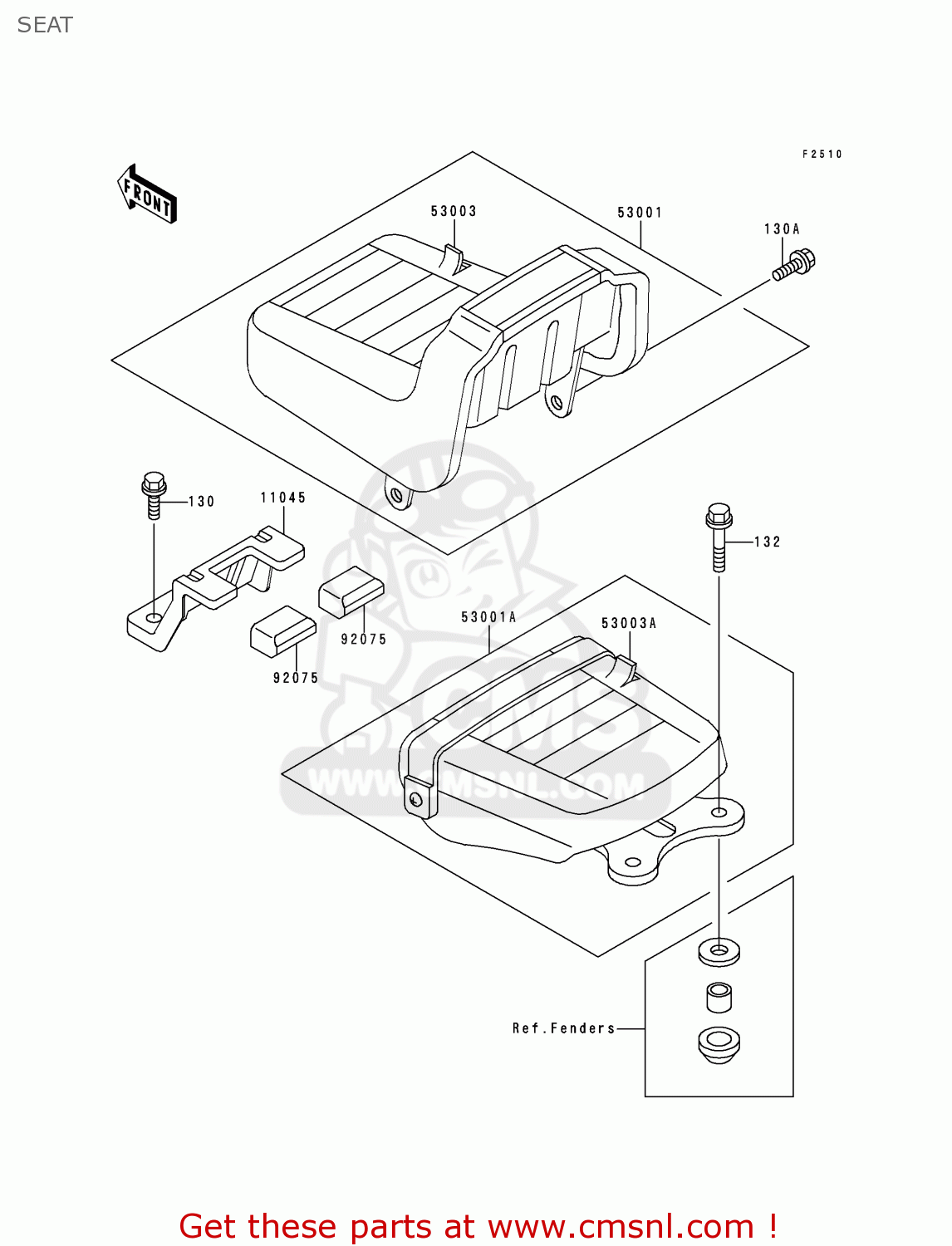 SEAT EL250F2 ELIMINATOR 1996 FRANCE NL AR FG IT