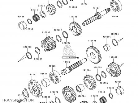 TRANSMISSION - EL250F3 ELIMINATOR 1997 NETHERLANDS AR