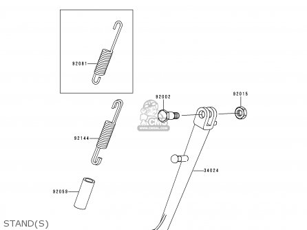STAND(S) - EL250F3 ELIMINATOR 1997 NETHERLANDS AR
