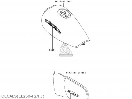 DECALS(EL250-F2/F3) - EL250F3 ELIMINATOR 1997 NETHERLANDS AR