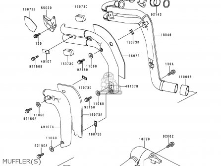 MUFFLER(S) - EL250F4 ELIMINATOR 1999 NETHERLANDS FG IT NR