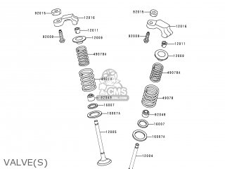 VALVE(S) - EL250F4 ELIMINATOR 1999 NETHERLANDS FG IT NR