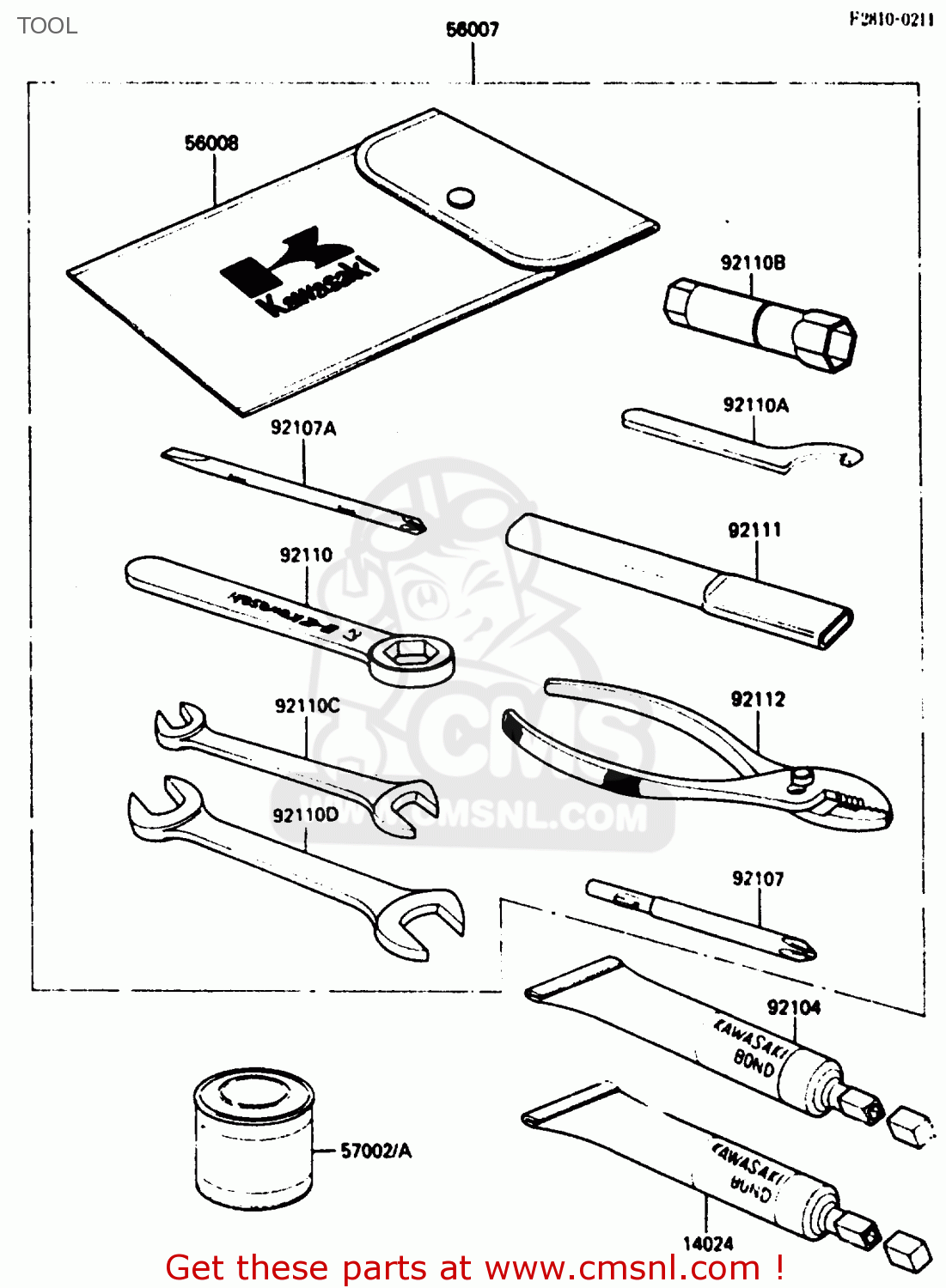 TOOL EN400A2 VULCAN 1986 CANADA / LIQUID COOLED