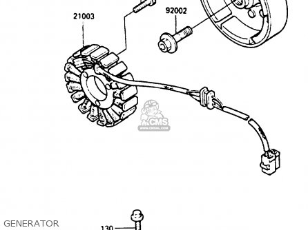 GENERATOR - EN400A2 VULCAN 1986 CANADA / LIQUID COOLED