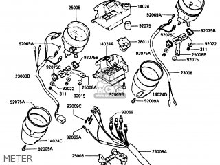 METER - EN400A2 VULCAN 1986 CANADA / LIQUID COOLED