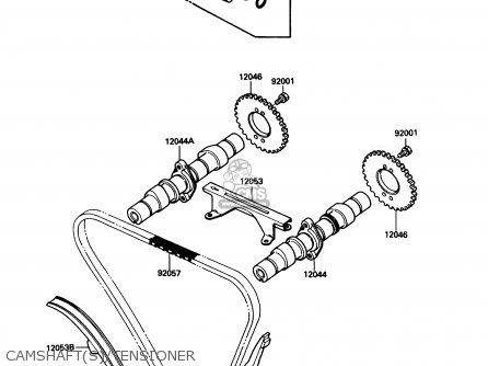 CAMSHAFT(S)/TENSIONER - EN450A1 454LTD 1985 USA CALIFORNIA CANADA