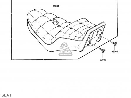 SEAT - EN450A1 454LTD 1985 USA CALIFORNIA CANADA