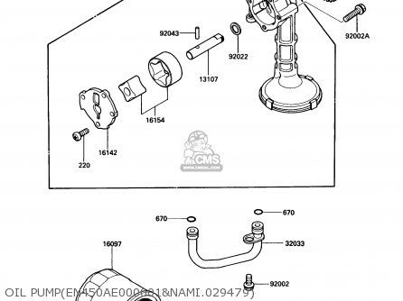 OIL PUMP(EN450AE000001&NAMI.029479) - EN450A2 454LTD 1986 USA CALIFORNIA CANADA