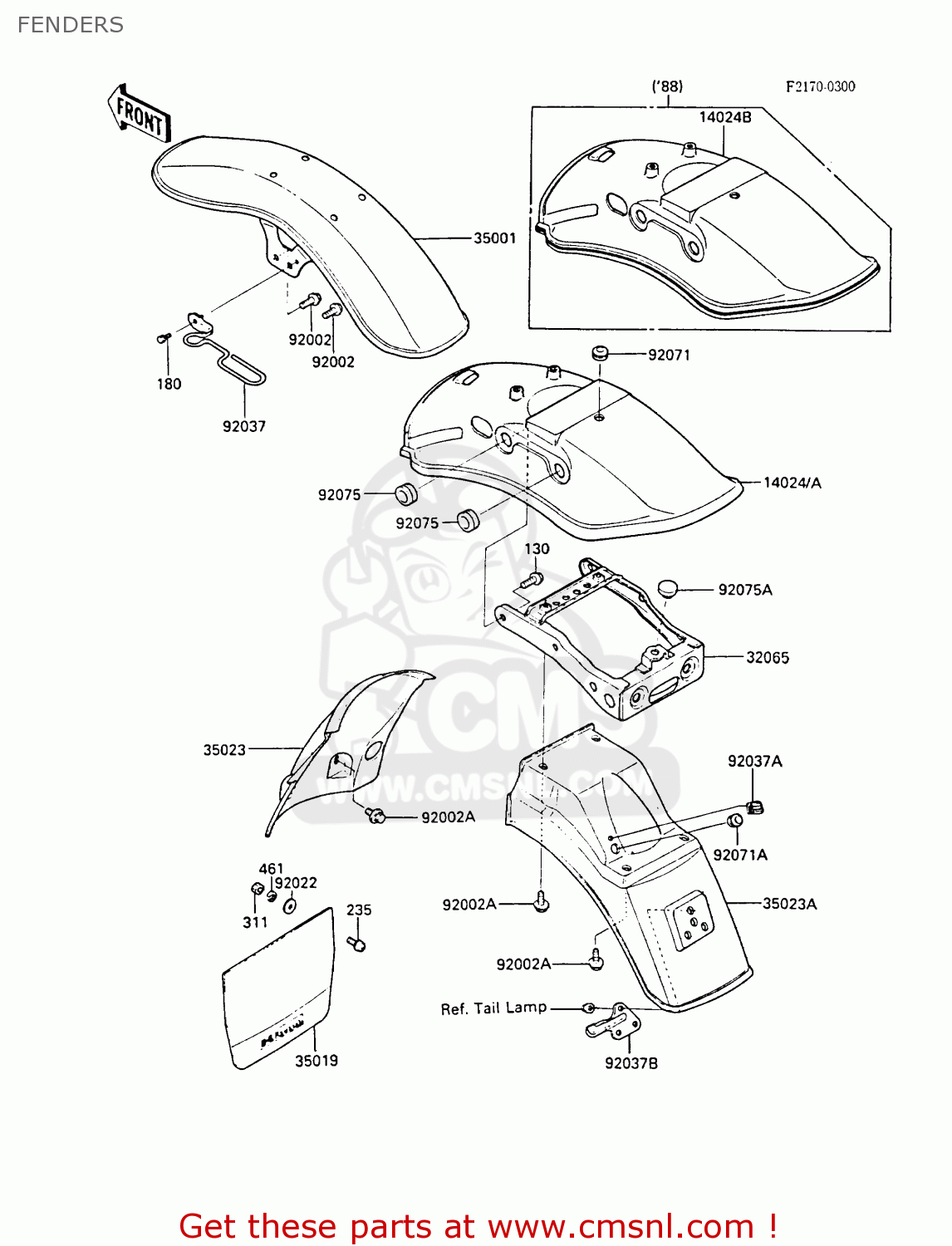 FENDERS EN450A2 LTD450 1986 EUROPE UK FR FG IT NR ST / LIQUID COOLED