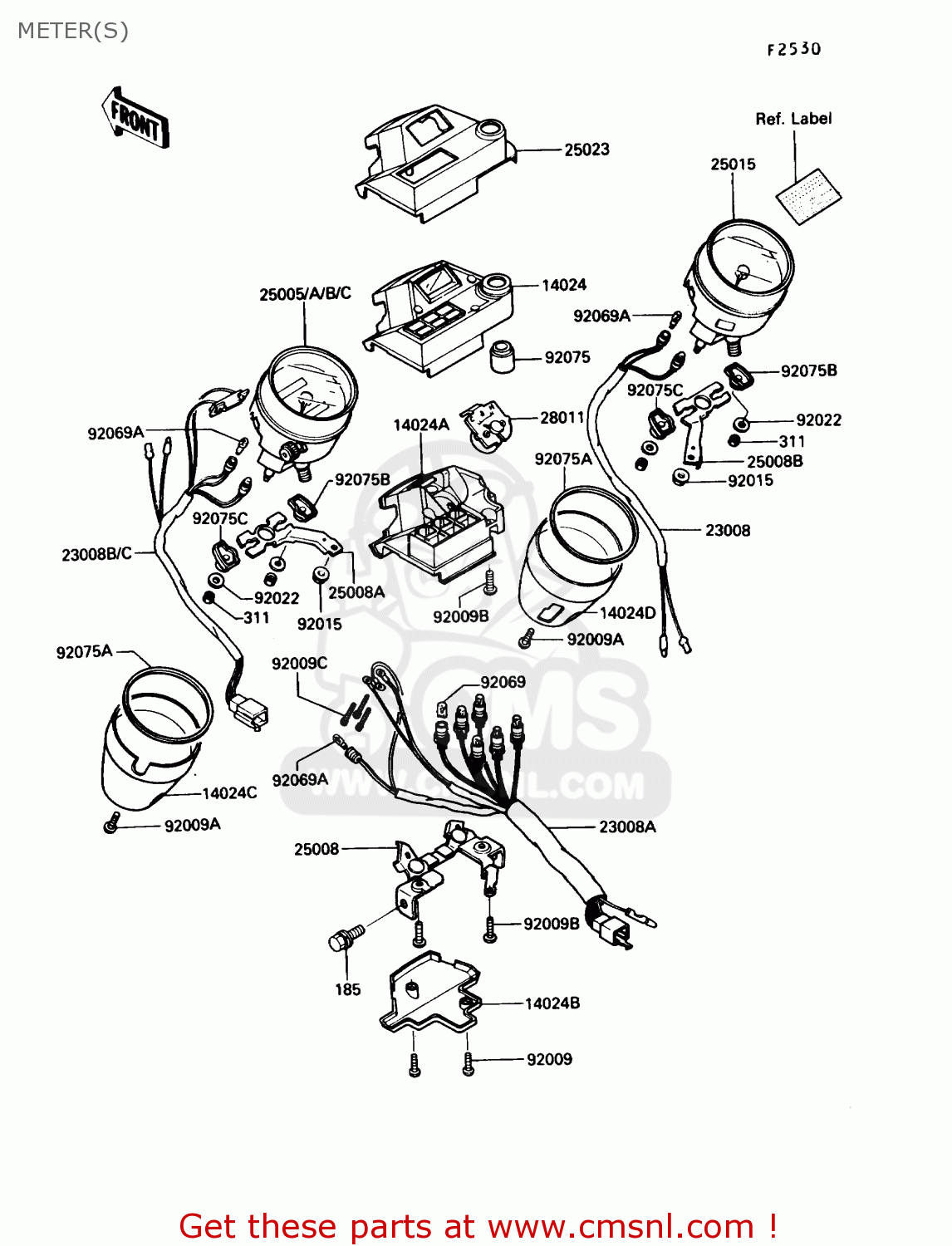 METER(S) EN450A3 454LTD 1987 USA CALIFORNIA CANADA