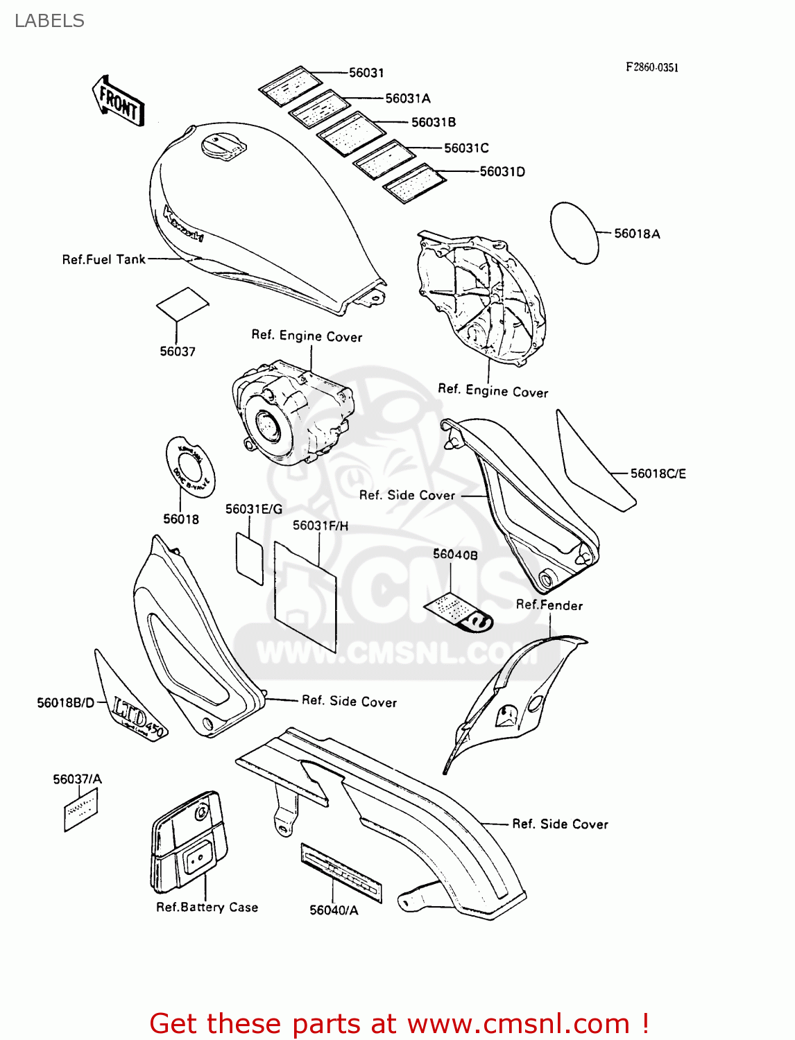LABELS EN450A3 LTD450 1987 UNITED KINGDOM AR ST