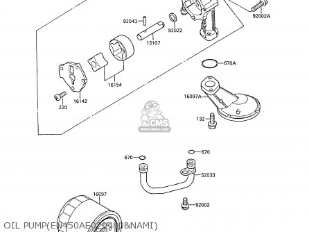 OIL PUMP(EN450AE029480&NAMI) - EN450A3 LTD450 1987 UNITED KINGDOM AR ST