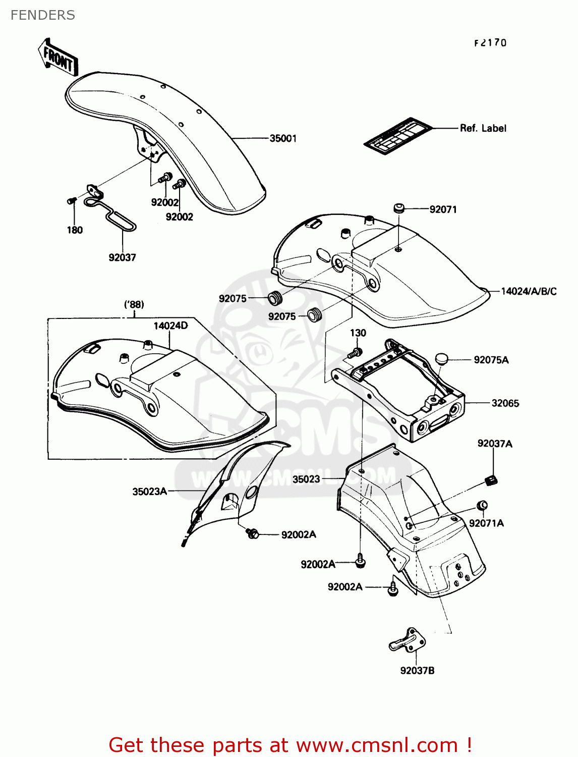 FENDERS EN450A4 454LTD 1988 USA CALIFORNIA CANADA