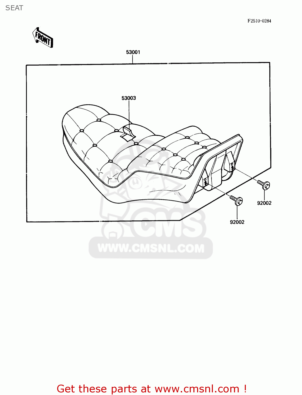 SEAT EN450A4 454LTD 1988 USA CALIFORNIA CANADA