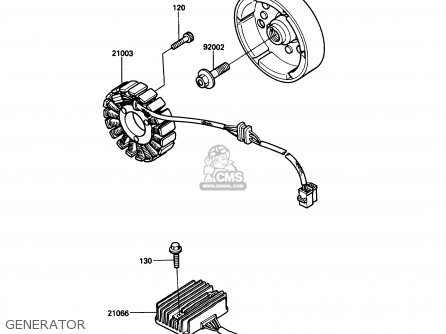 GENERATOR - EN450A4 454LTD 1988 USA CALIFORNIA CANADA