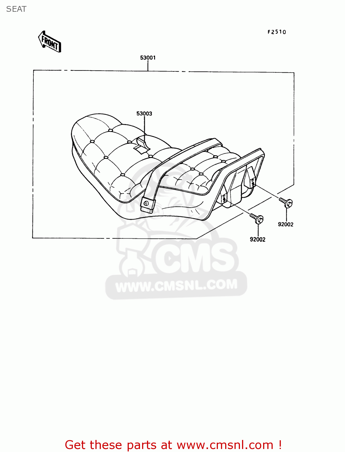 SEAT EN450A5 LTD450 1989 EUROPE UK AR FG IT NR / LIQUID COOLED